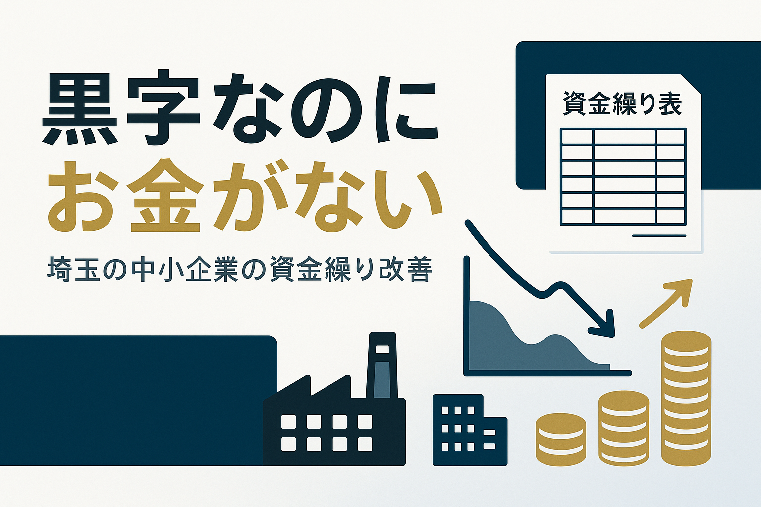 埼玉の中小企業が資金繰り改善する3つの起点