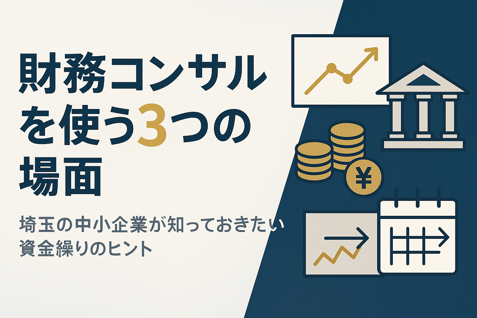 埼玉の中小企業が財務コンサルを使う3つの場面