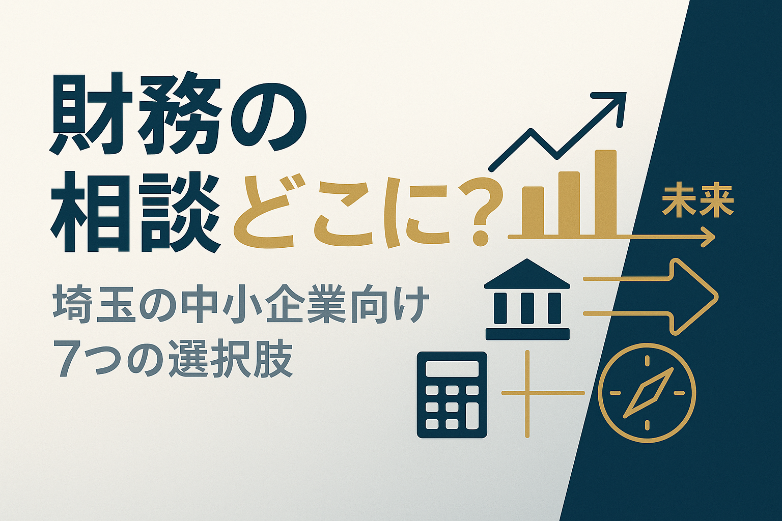 財務の相談どこに？埼玉の中小企業向け7つの選択肢