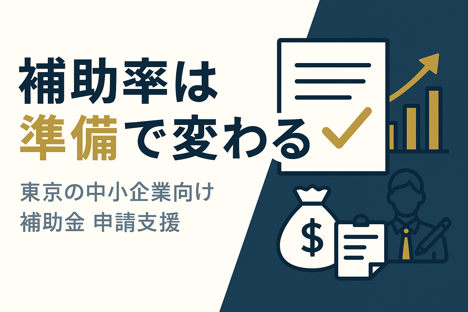 補助金 申請支援 東京の中小企業が採択率を上げる実務