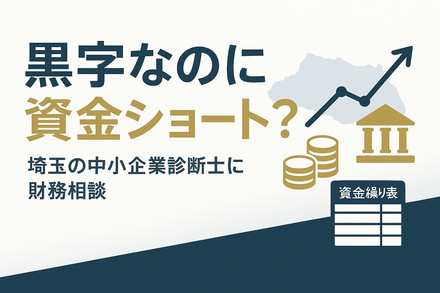 中小企業診断士に財務相談｜埼玉で効く3つの理由