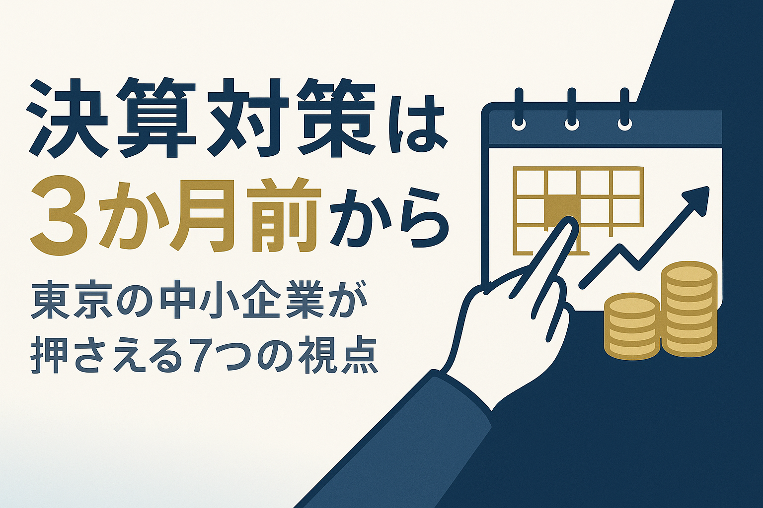 決算対策を東京の中小企業が成功させる7つの視点